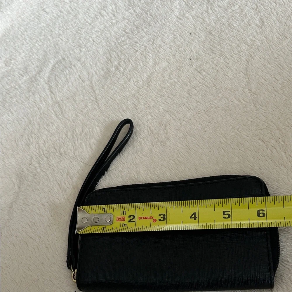 Coach Black Leather Wristlet - Picture 8 of 8